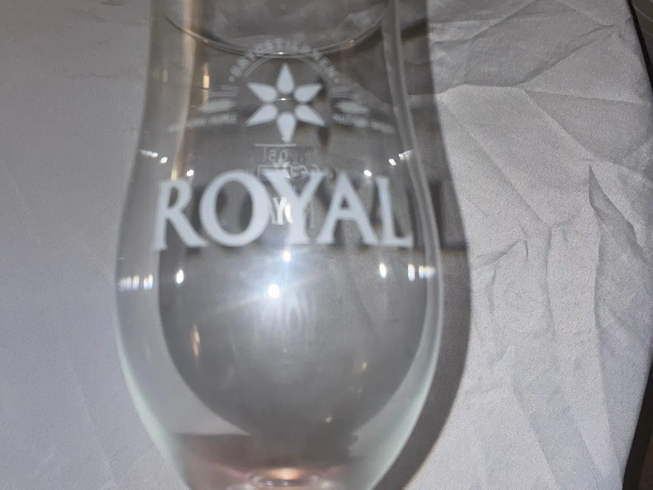 Billede 1 - Royal 1/2 ltr. ølglas på fod