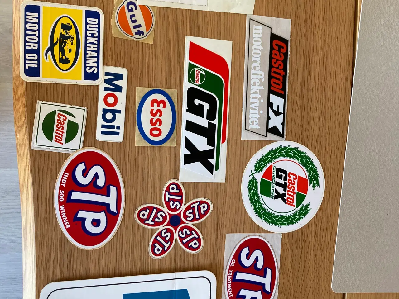 Billede 1 - Olie klistermærker originale