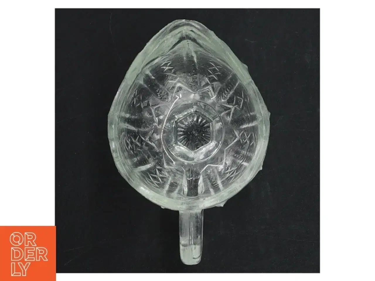 Billede 3 - Glas kande med hank (str. H. 7,5 cm. ø. 6 cm)