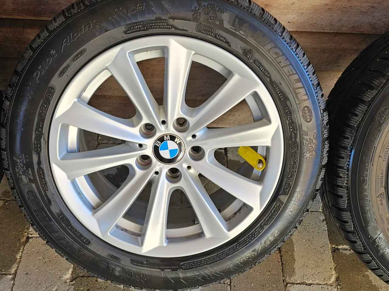 Billede 4 - BMW originale 17" fælge med vinterdæk – Michelin