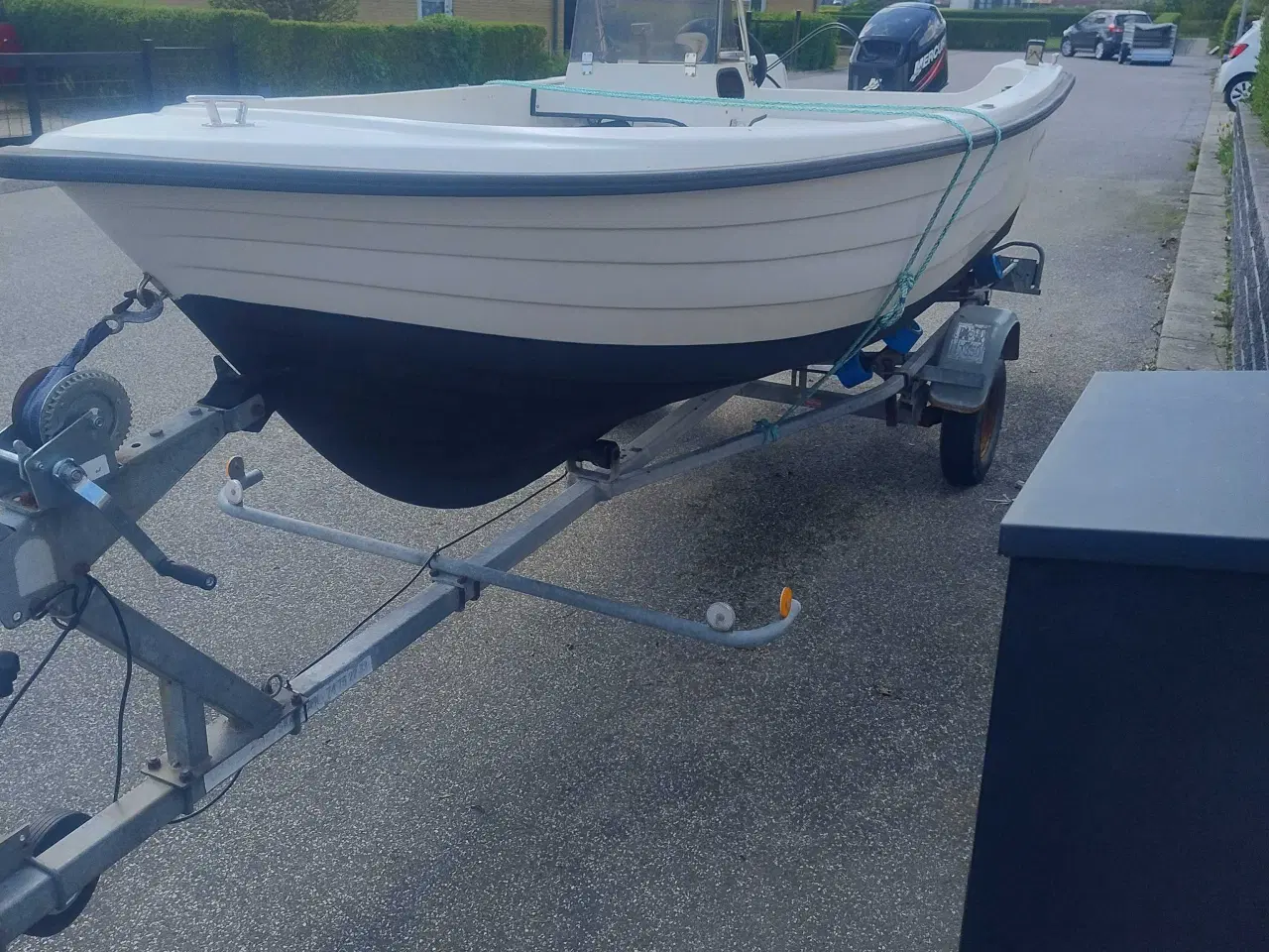 Billede 7 - Båd Uttern 4350m motor og trailer