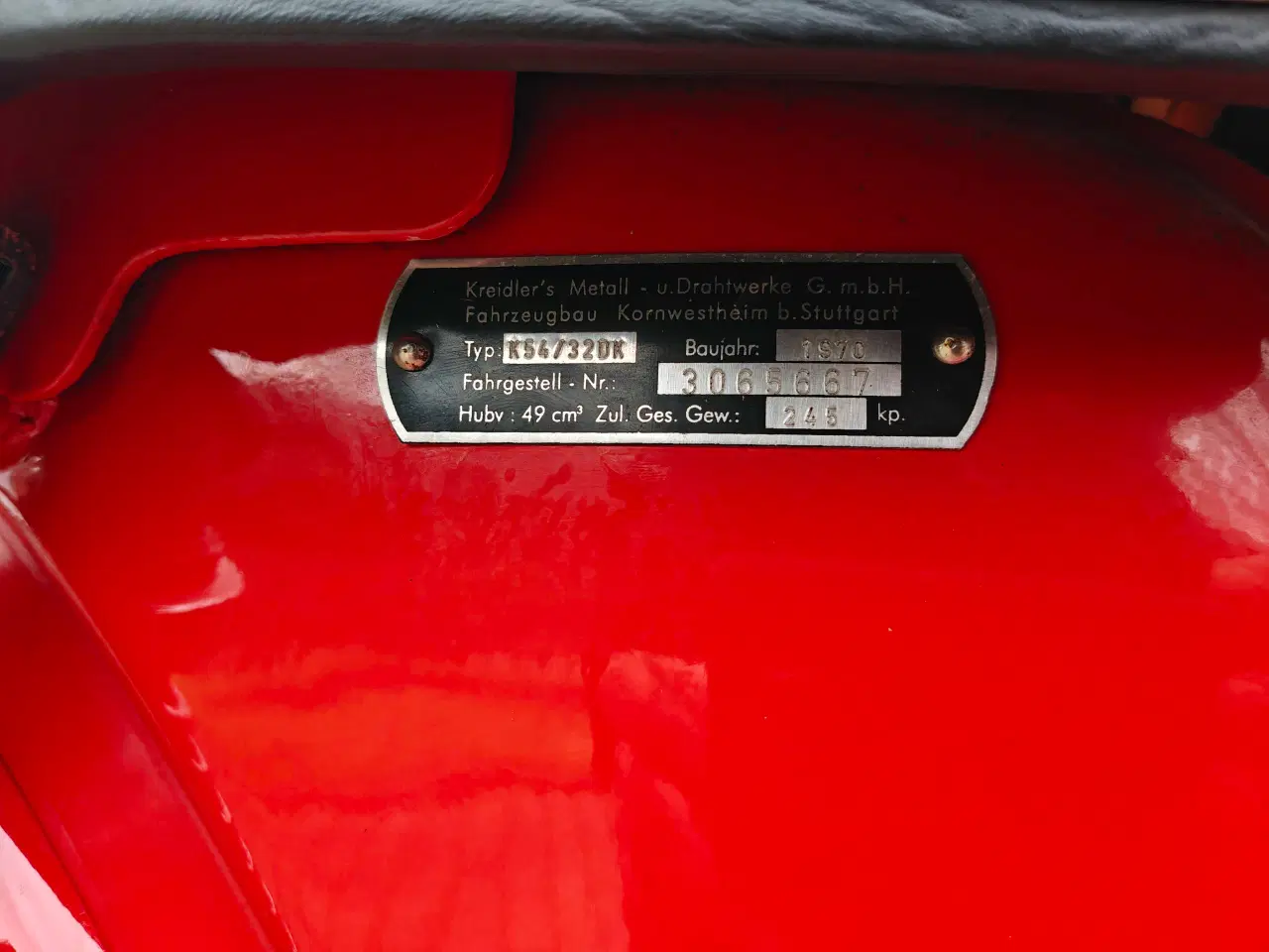 Billede 6 - Dansk Kreidler Florett LF 