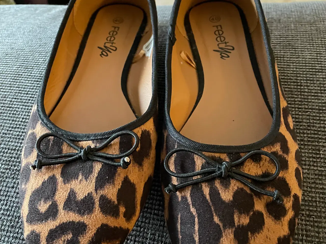 Billede 1 - Leopardmønstrede ballerina