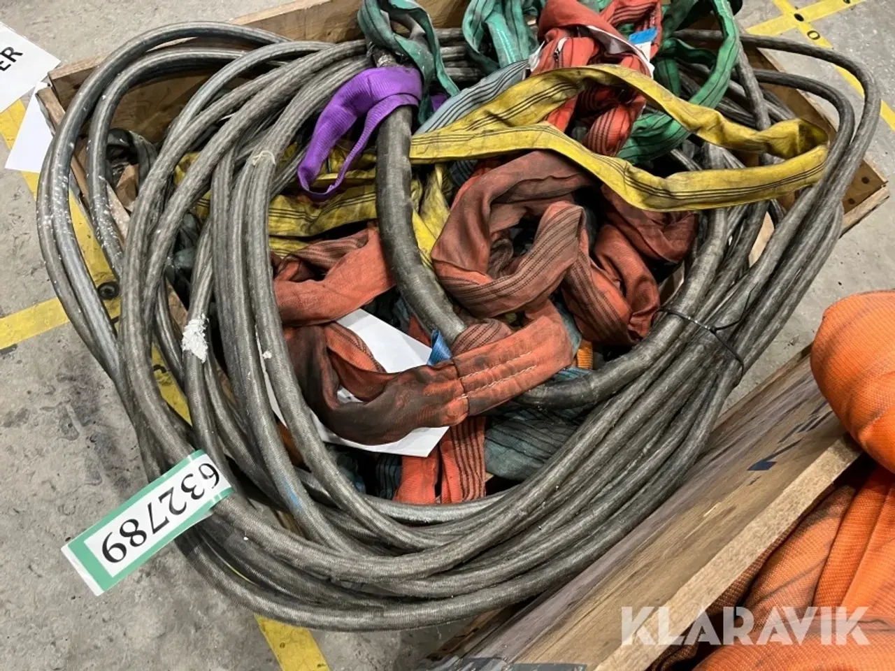 Billede 9 - Assorterede stropper 6 paller - kasserede