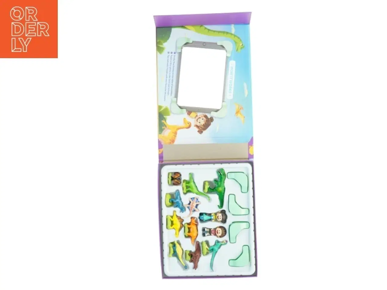 Billede 2 - Interaktivt dinosaur spil med figurer fra Shifu legeakademiey (str. Kasse 31 x 26 x 6 cm)