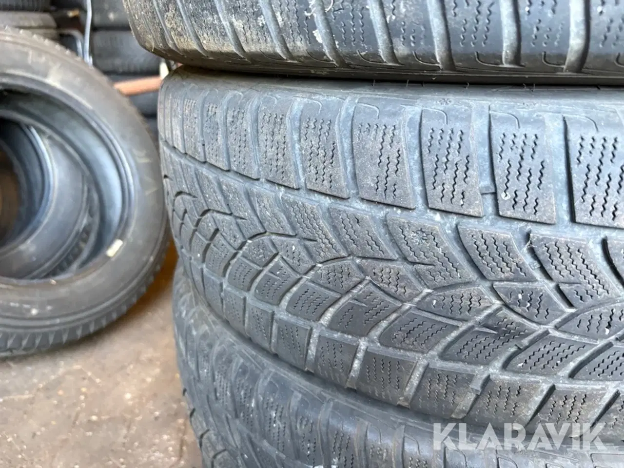 Billede 6 - Dæk på stålfælge Goodyear Ultra grip 4 stk