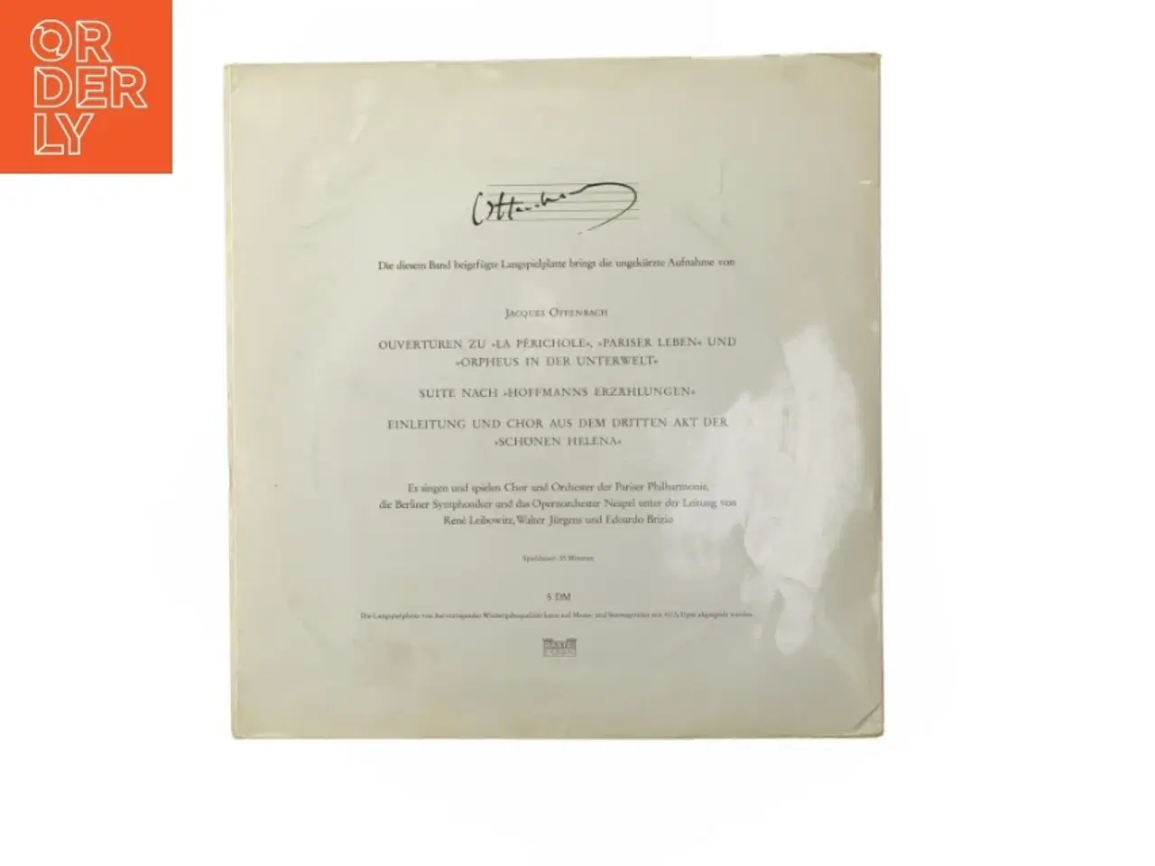 Billede 3 - Jacques Offenbach vinylplade fra Bastei
