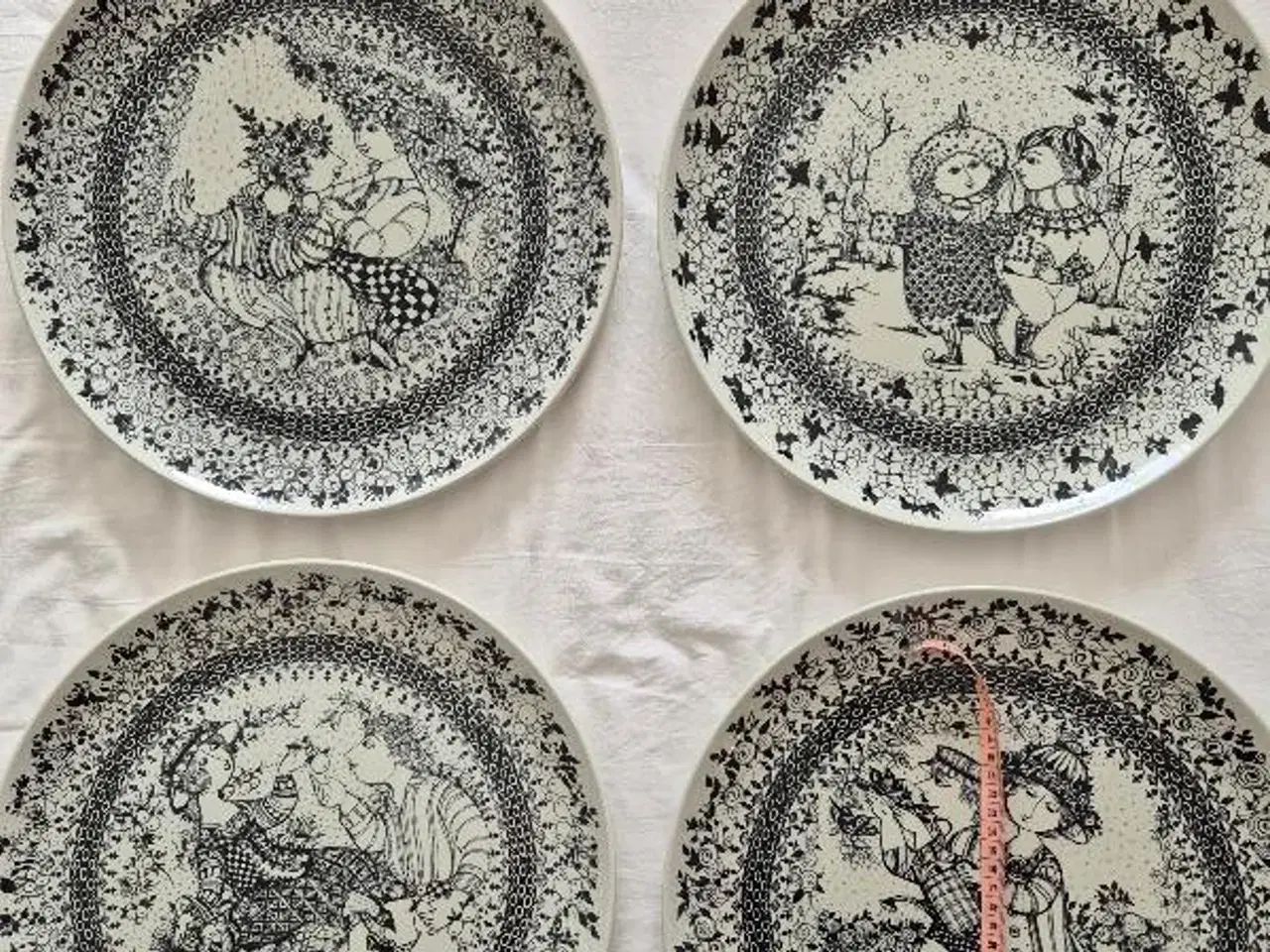Billede 1 - Bjørn Wiinblad de 4 årstider platter