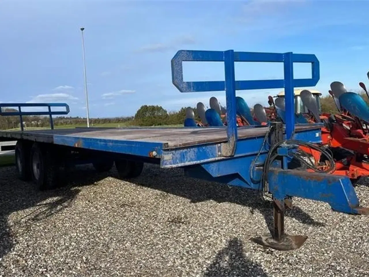 Billede 1 - NOC Agro Halmvogn 9 mtr.  Drejbar bagaksel