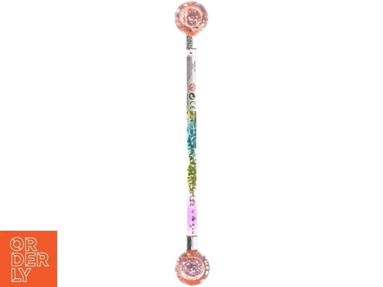 Billede 1 - Glitterstav med kugler fra Robetoy (str. 40 cm)