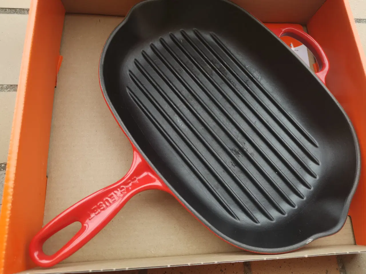 Billede 2 - Le Creuset Oval Grillpande