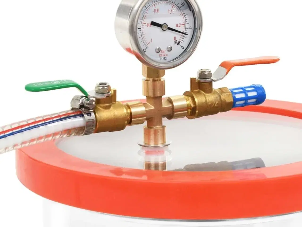 Billede 3 - Vakuumkammer rustfrit stål 22,7 l