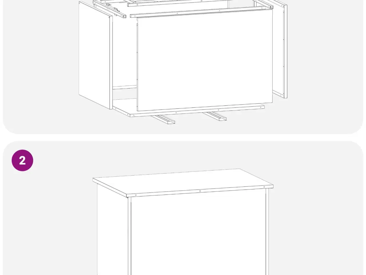 Billede 10 - Udendørs Opbevaringskasse med opbevaring Sort 80 x 50,5 x 50 cm