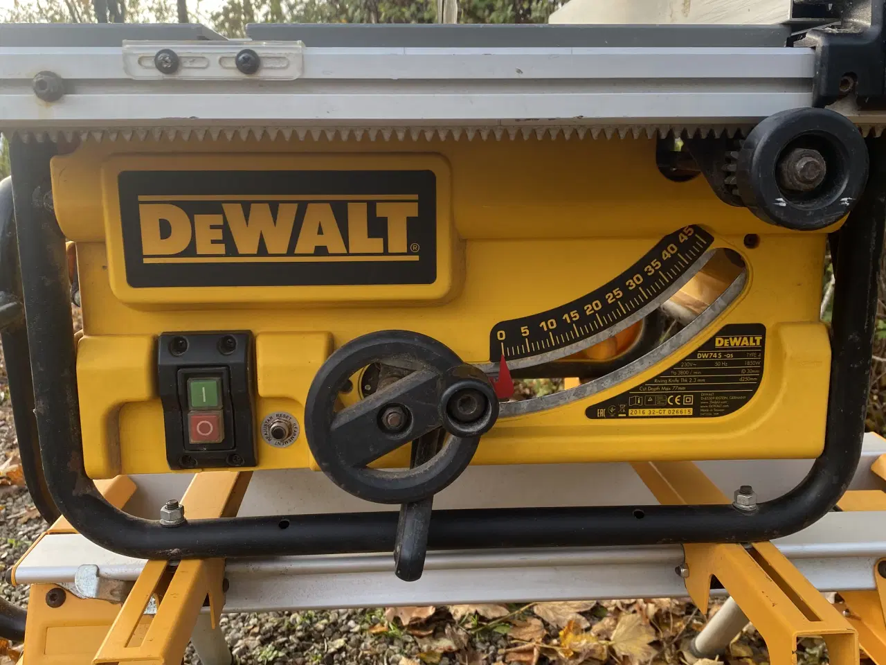 Billede 6 - Dewalt Bordrundsav