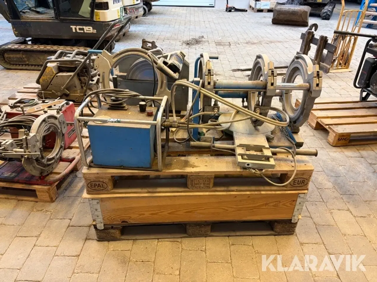 Billede 2 - Plastsvejsemaskine m tilbehør WIDOS Polypress 4400