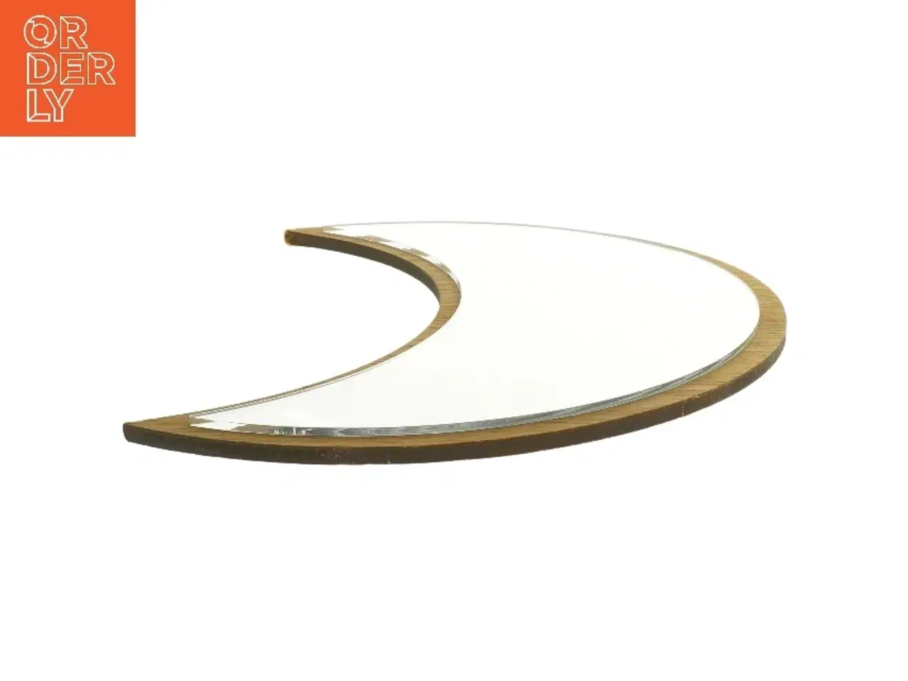 Billede 2 - Halvmånedspejl (str. 30x26,5 cm)