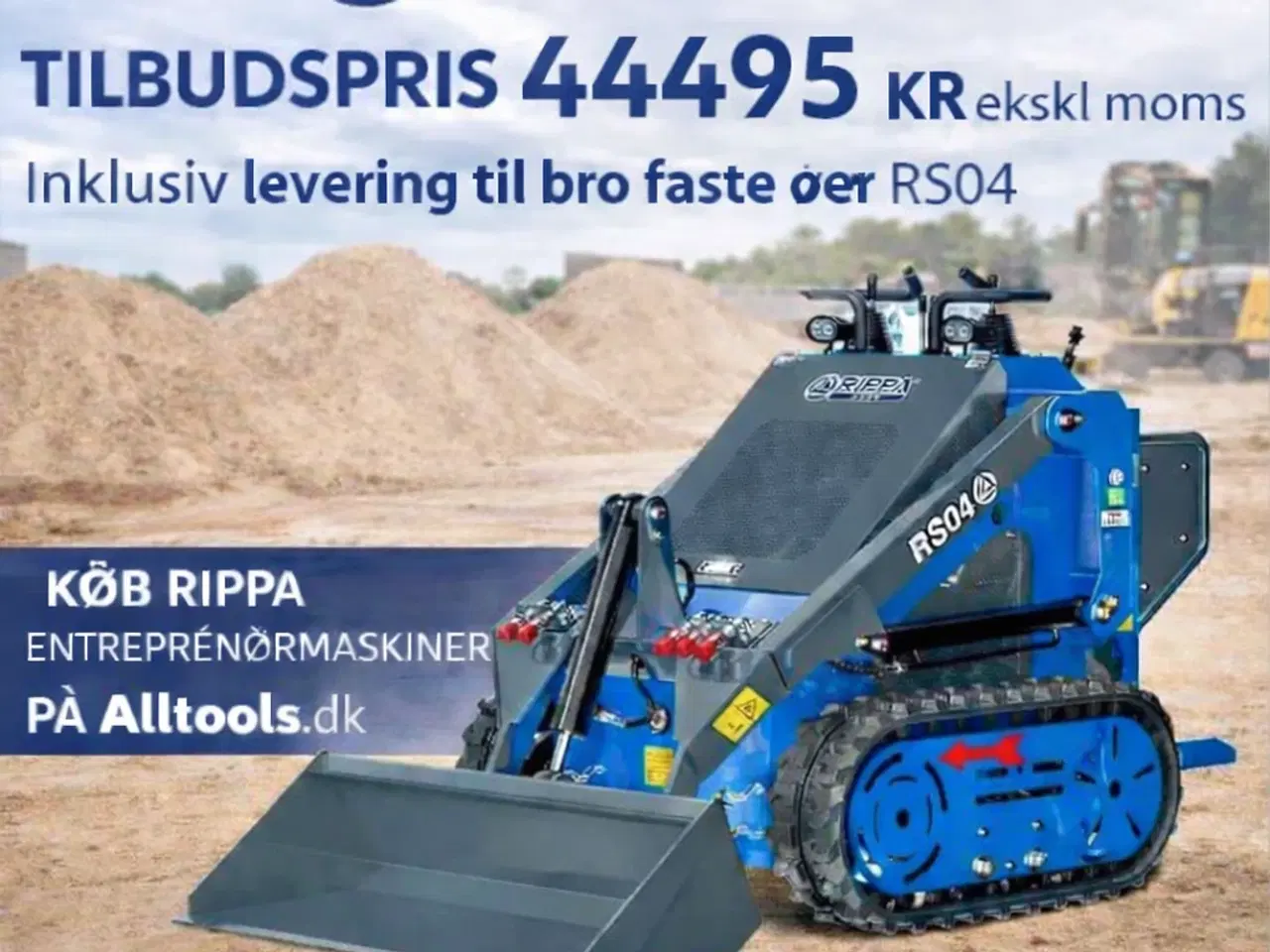 Billede 1 - Rippa, Kubota motor, skovl 🌞🌞