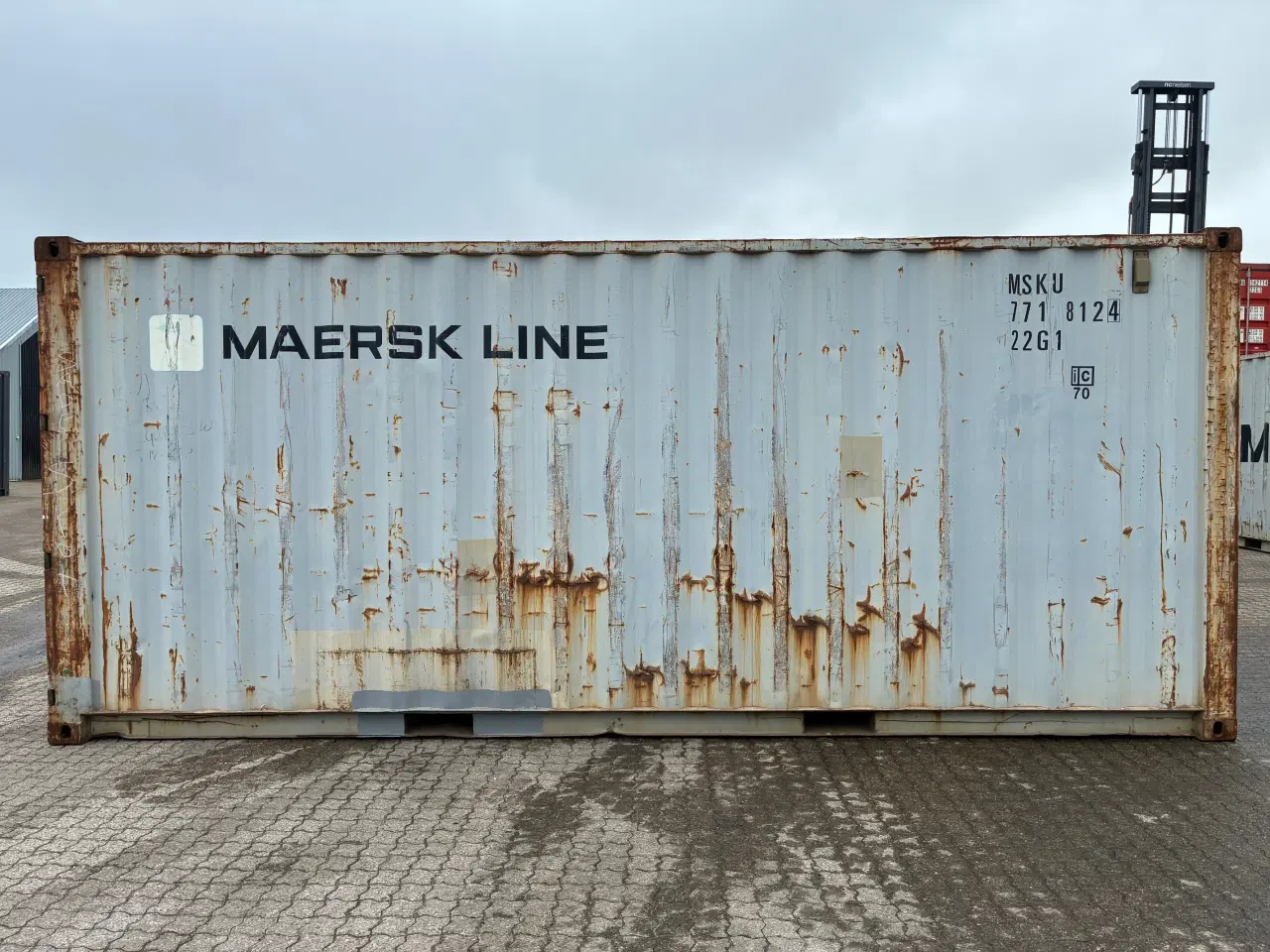 Billede 3 - 20 fods Container- ID: MSKU 771812-4