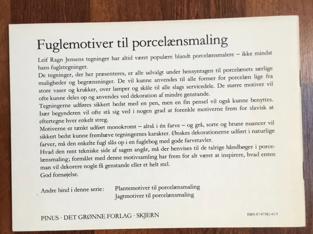 Billede 2 - Fuglemotiver til porcelænsmaling