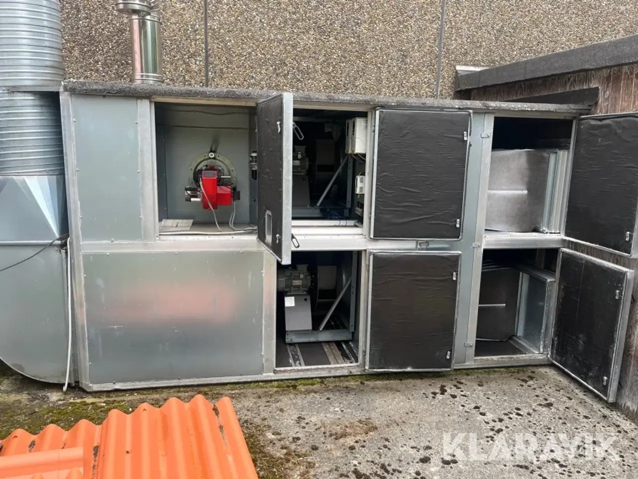 Billede 6 - Ventilationsanlæg med Diesel Fyr Davenka R8000O-D
