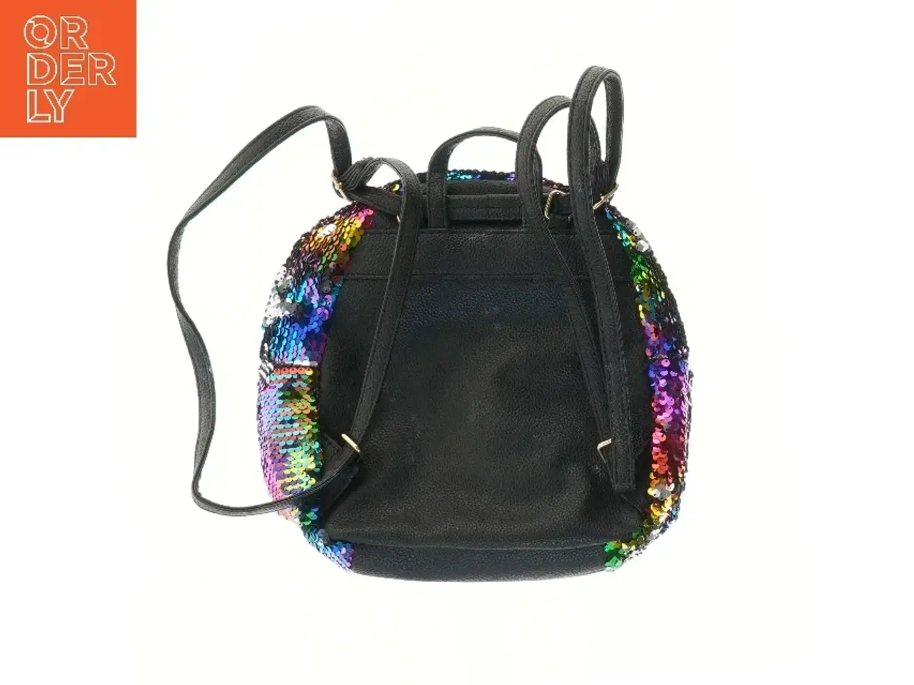 Billede 2 - Farverig paillettaske med enhjørning (str. 24x10x23 cm)