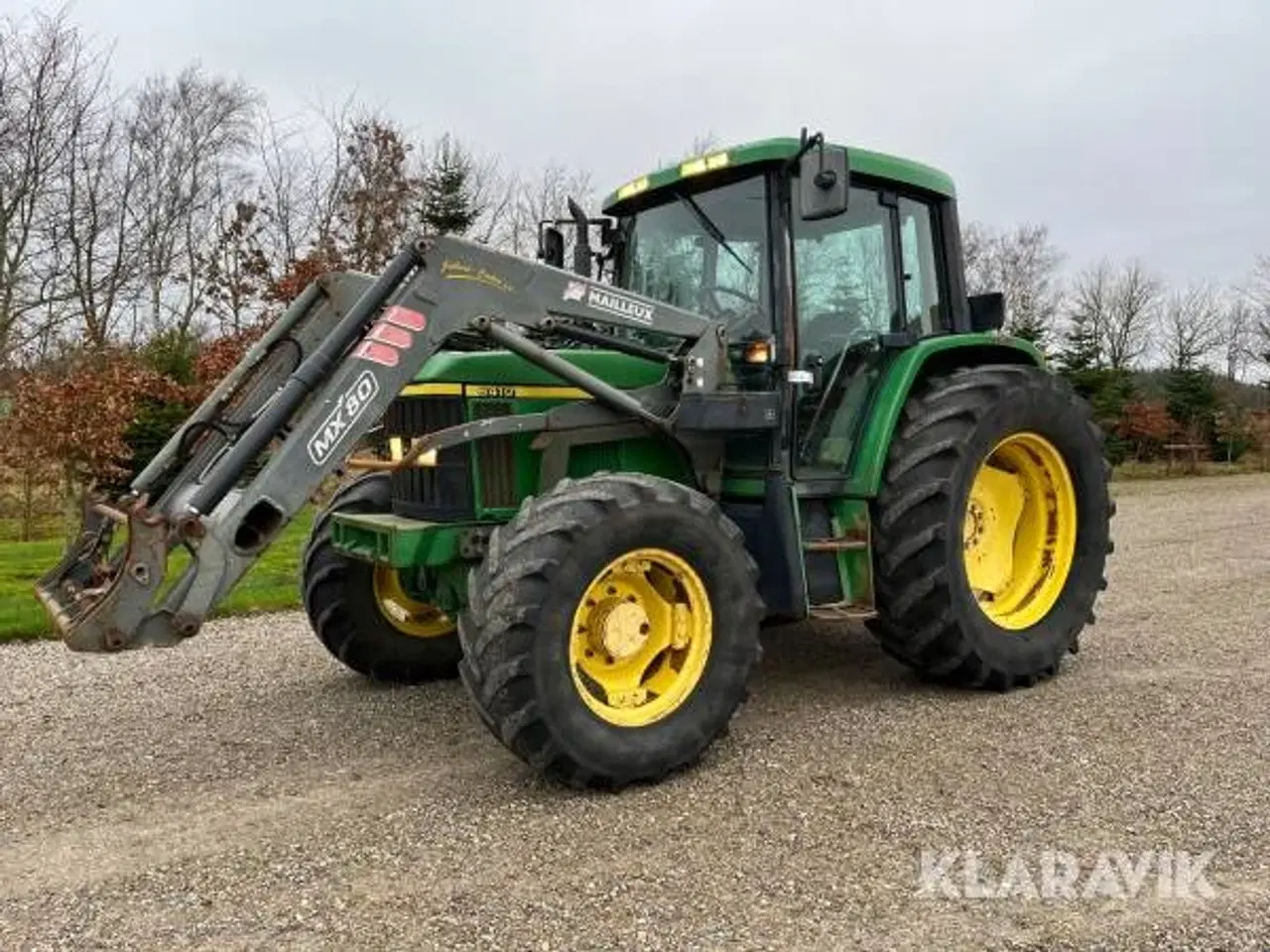 Billede 1 - Traktor John Deere 6410 med frontlæsser