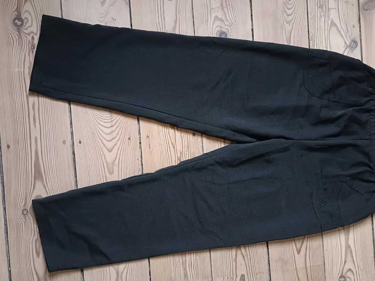 Billede 2 - Comfy Ash Elastic Pants & Classic Black Trouser