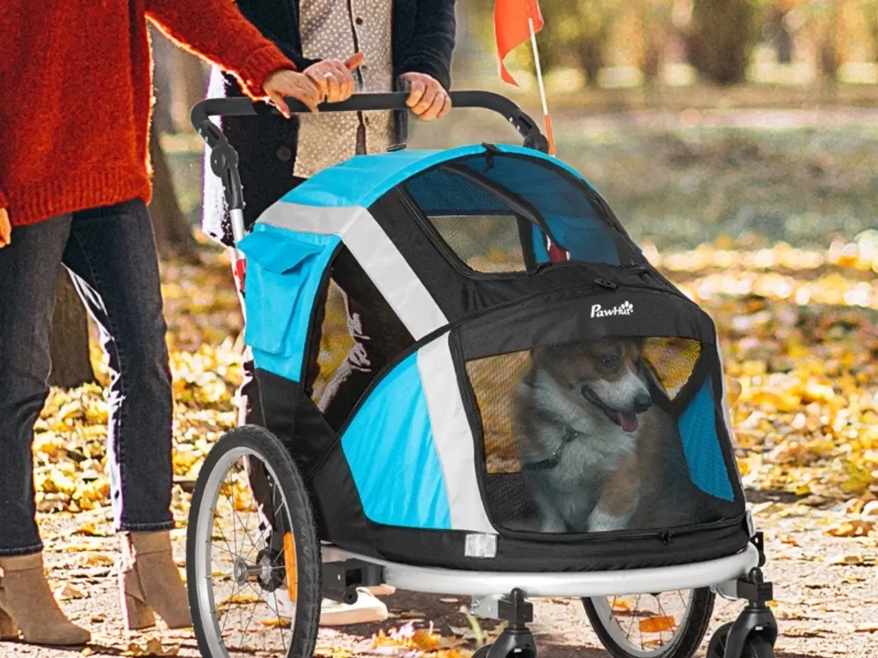 Billede 6 - Cykelanhænger / Jogger Hund "Spar 500 kr"