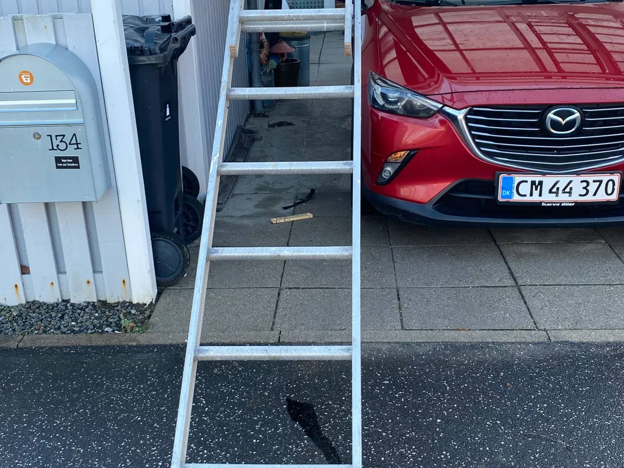 Billede 2 - Stige på 2,4 meter/ 4,1 meter 