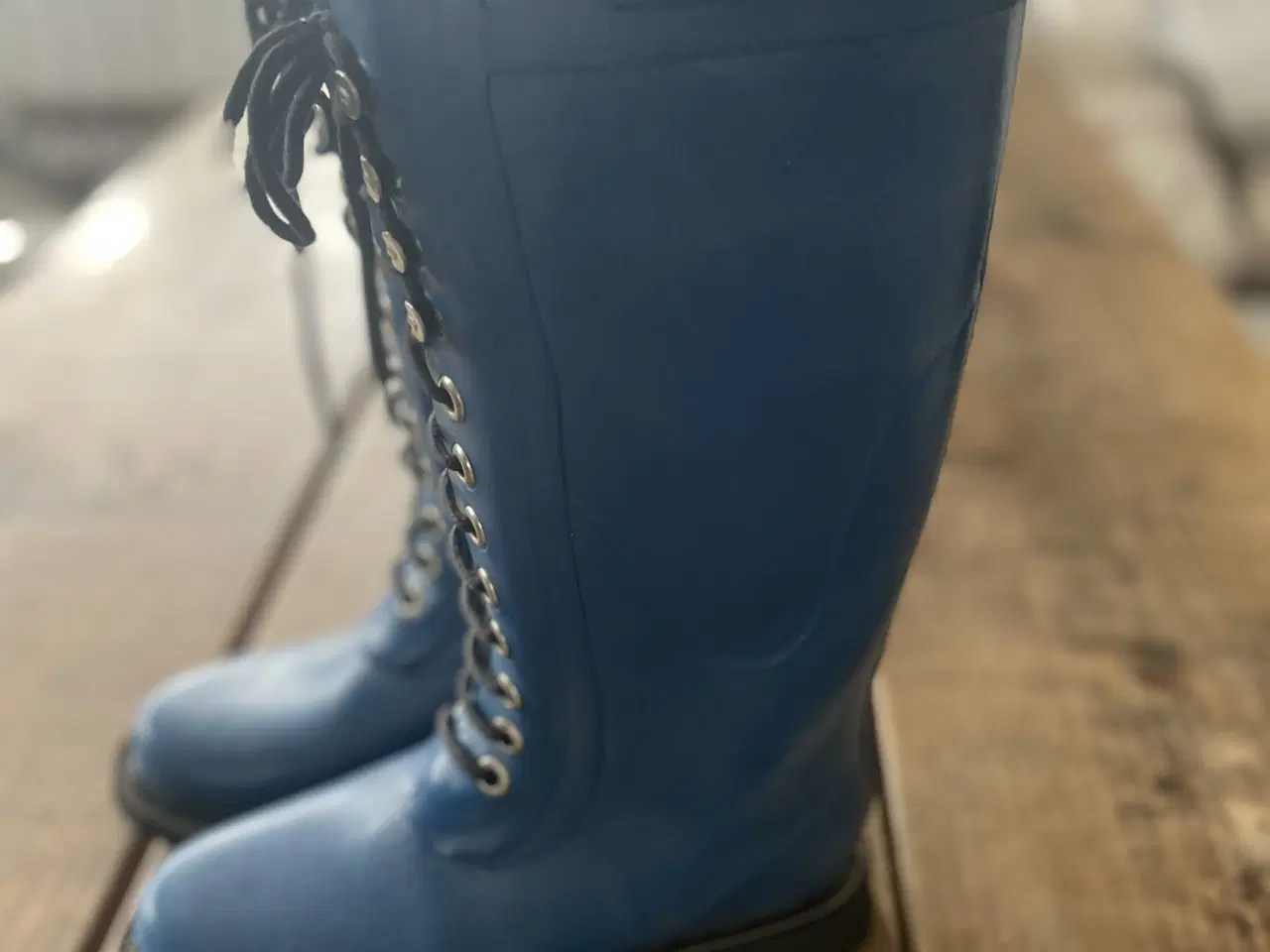 Billede 3 - Fine gummistøvler str.38 200kr