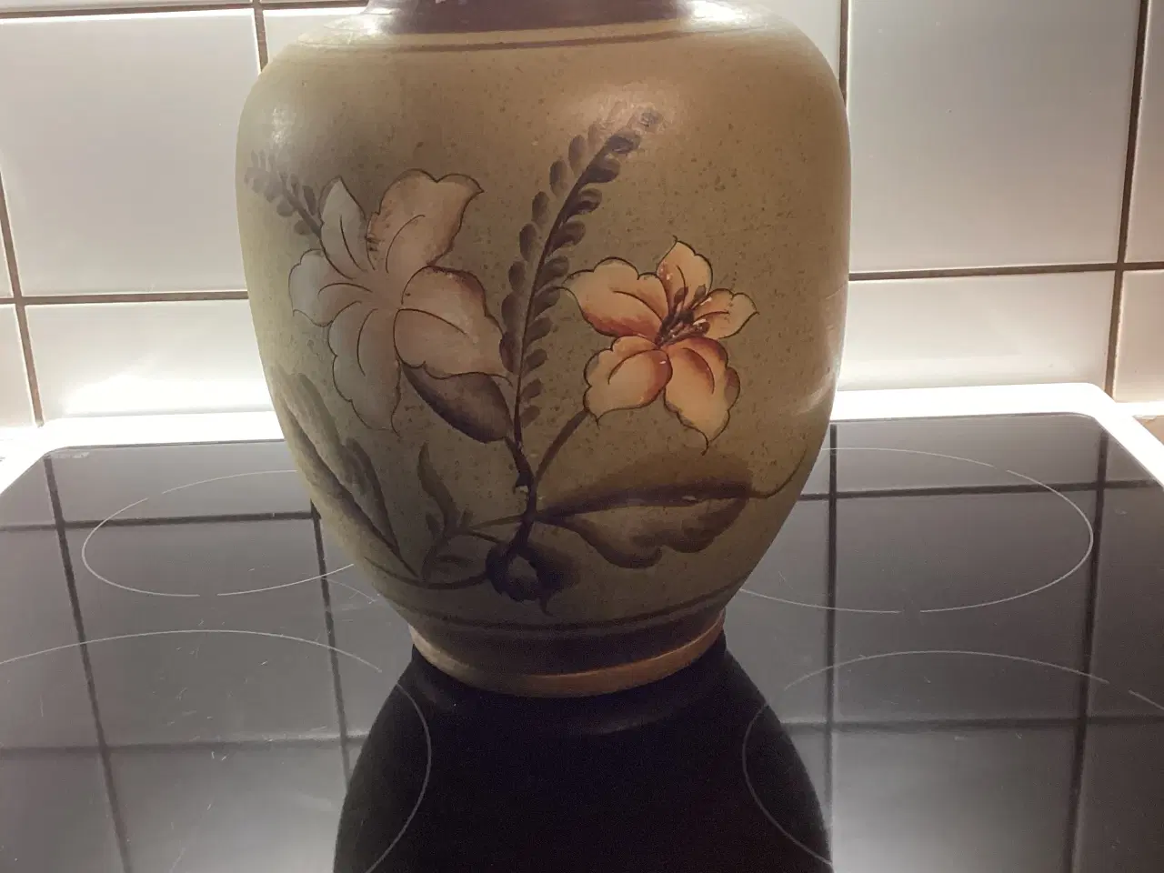 Billede 1 - Retro gulv vase 