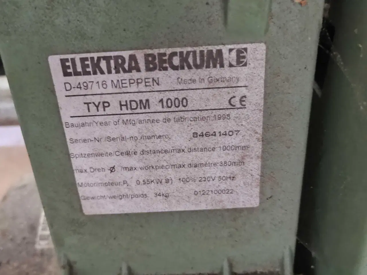 Billede 6 - Træ drejebænk