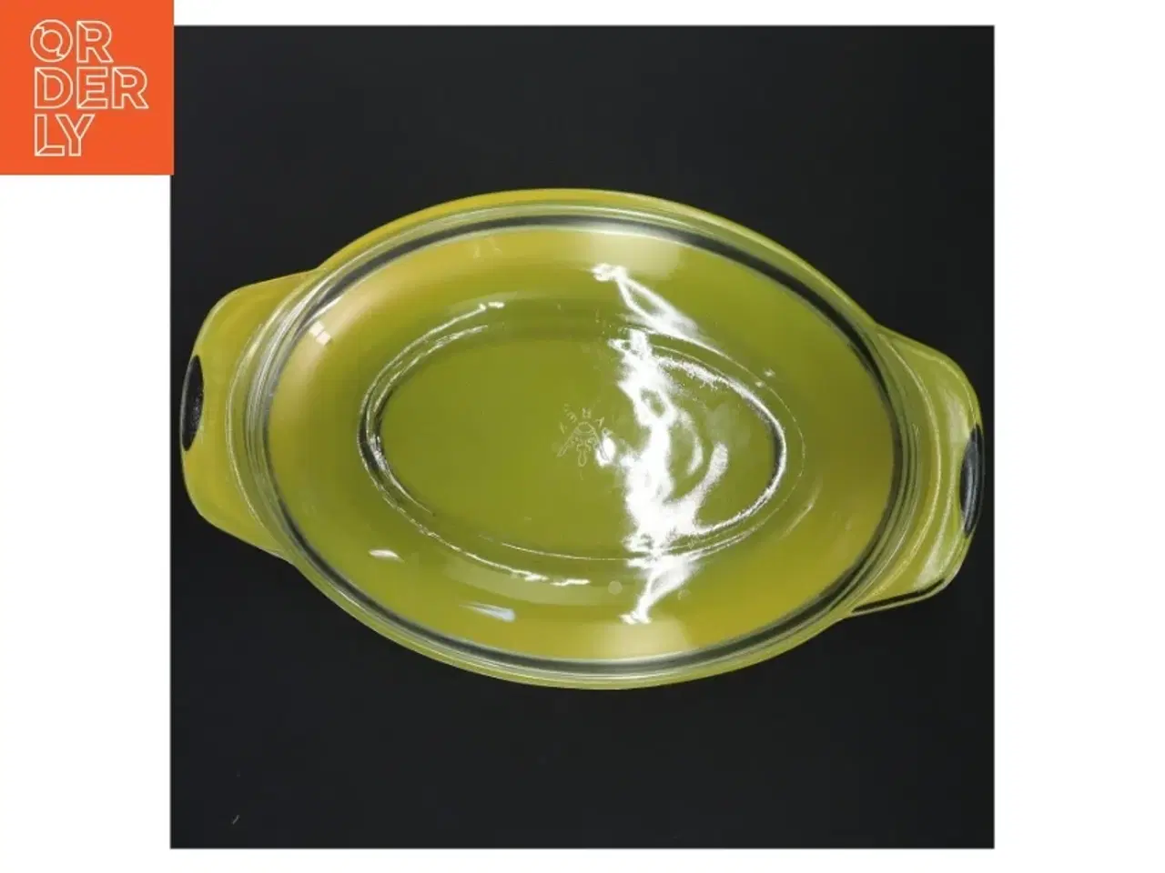 Billede 6 - Intage Pyrexskål med låg. Oval (str. Ø 24x Ø 17x11 cm)