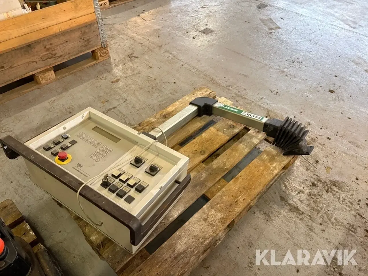 Billede 1 - Kontrolpanel Fluid management