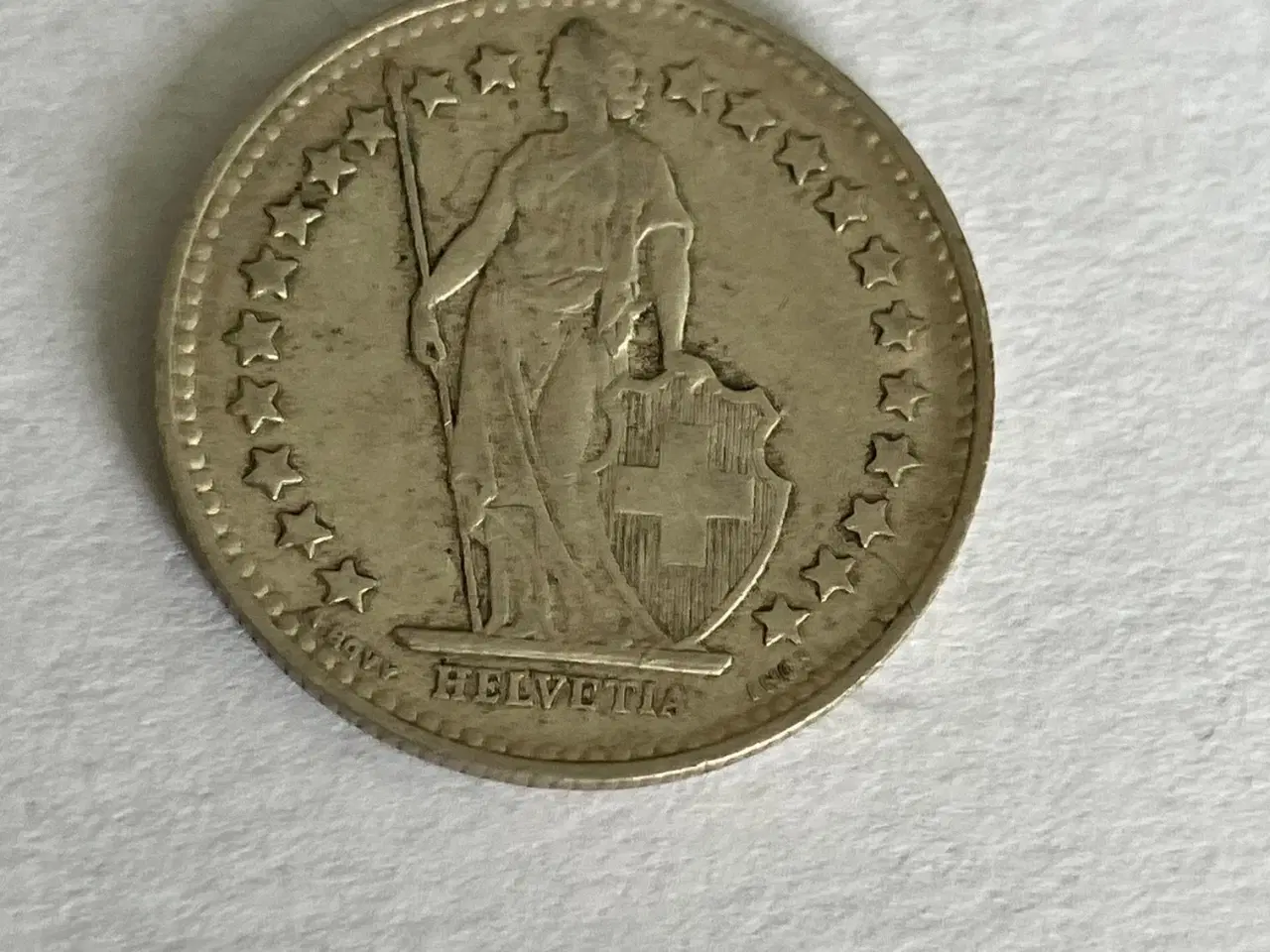 Billede 2 - 1/2 Franc Switzerland 1953