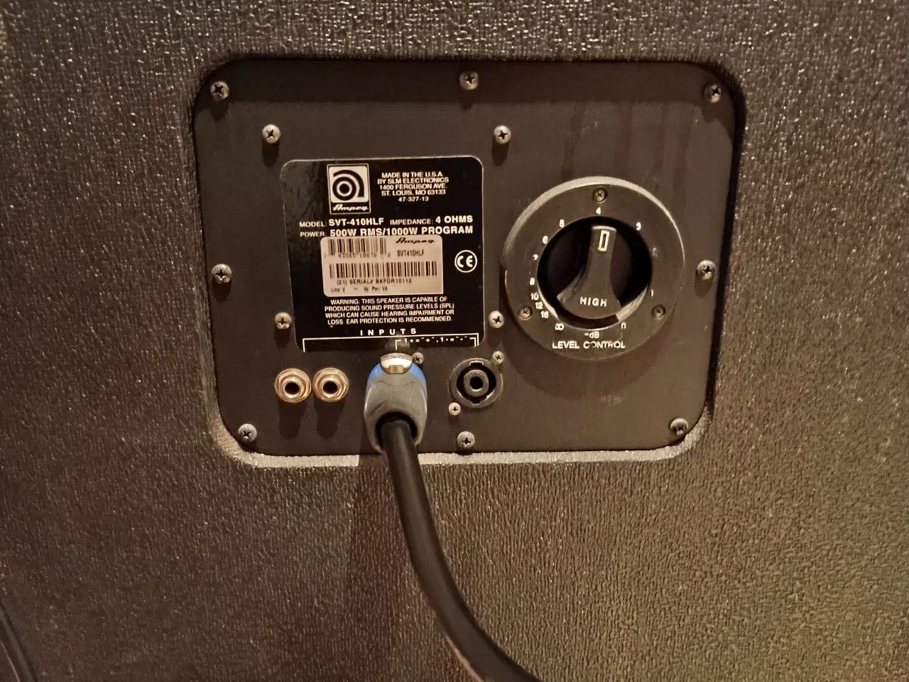 Billede 4 - AMPEG SVT CL - Komplet basanlæg på 300 Watt.
