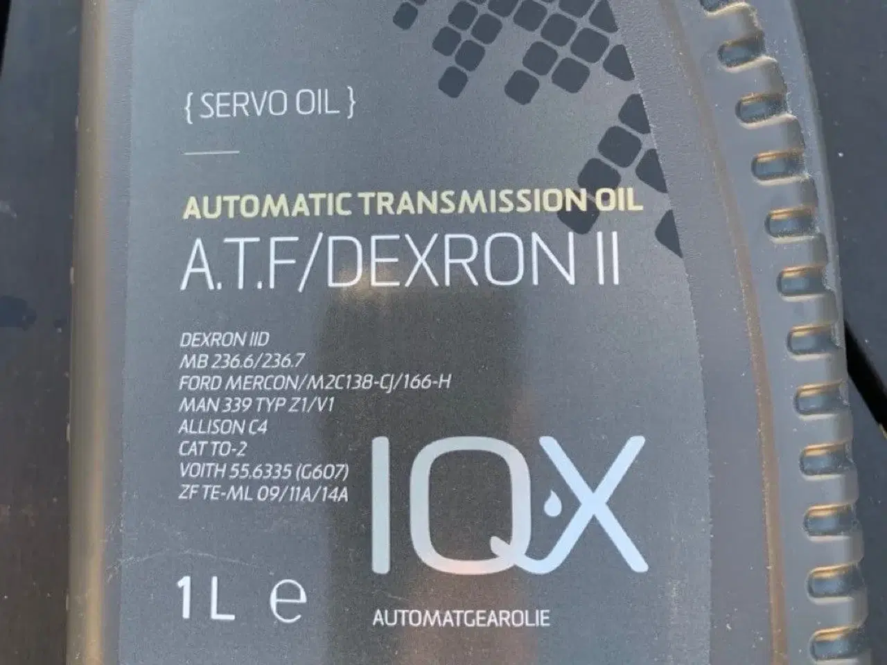 Billede 1 - IQ-X Automatgear/Servoolie