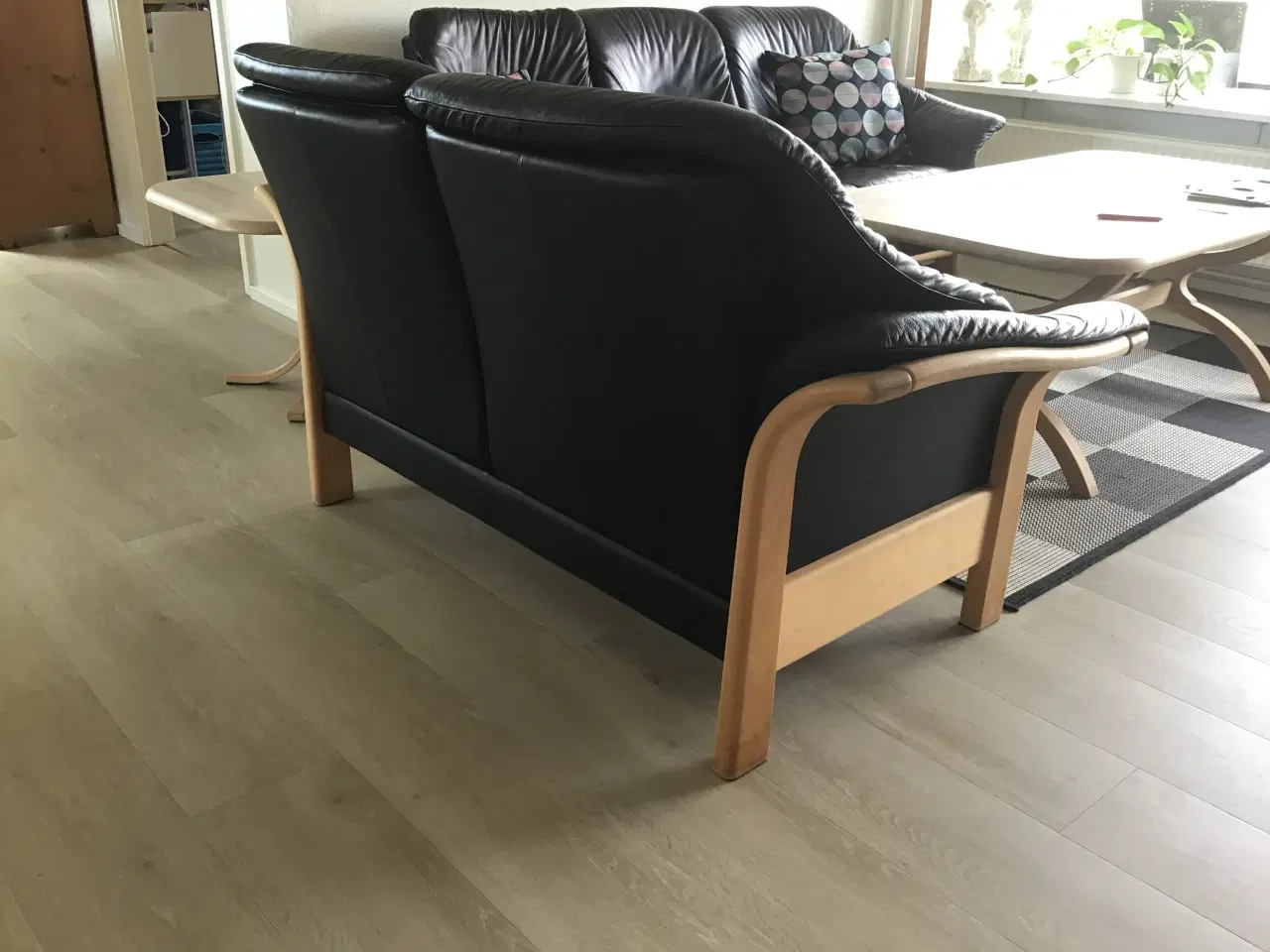 Billede 3 - 3 og 2 personers læder sofaer