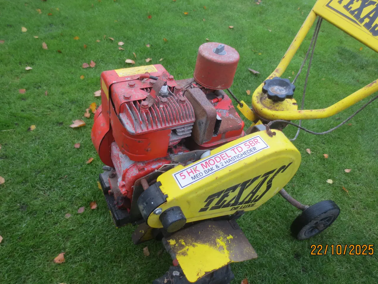 Billede 7 - 2 stkTexas 5 Hk Havefræsere Model De Luxe
