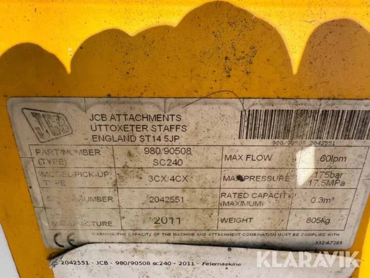 Billede 5 - Fejekost med opsamler JCB SC240