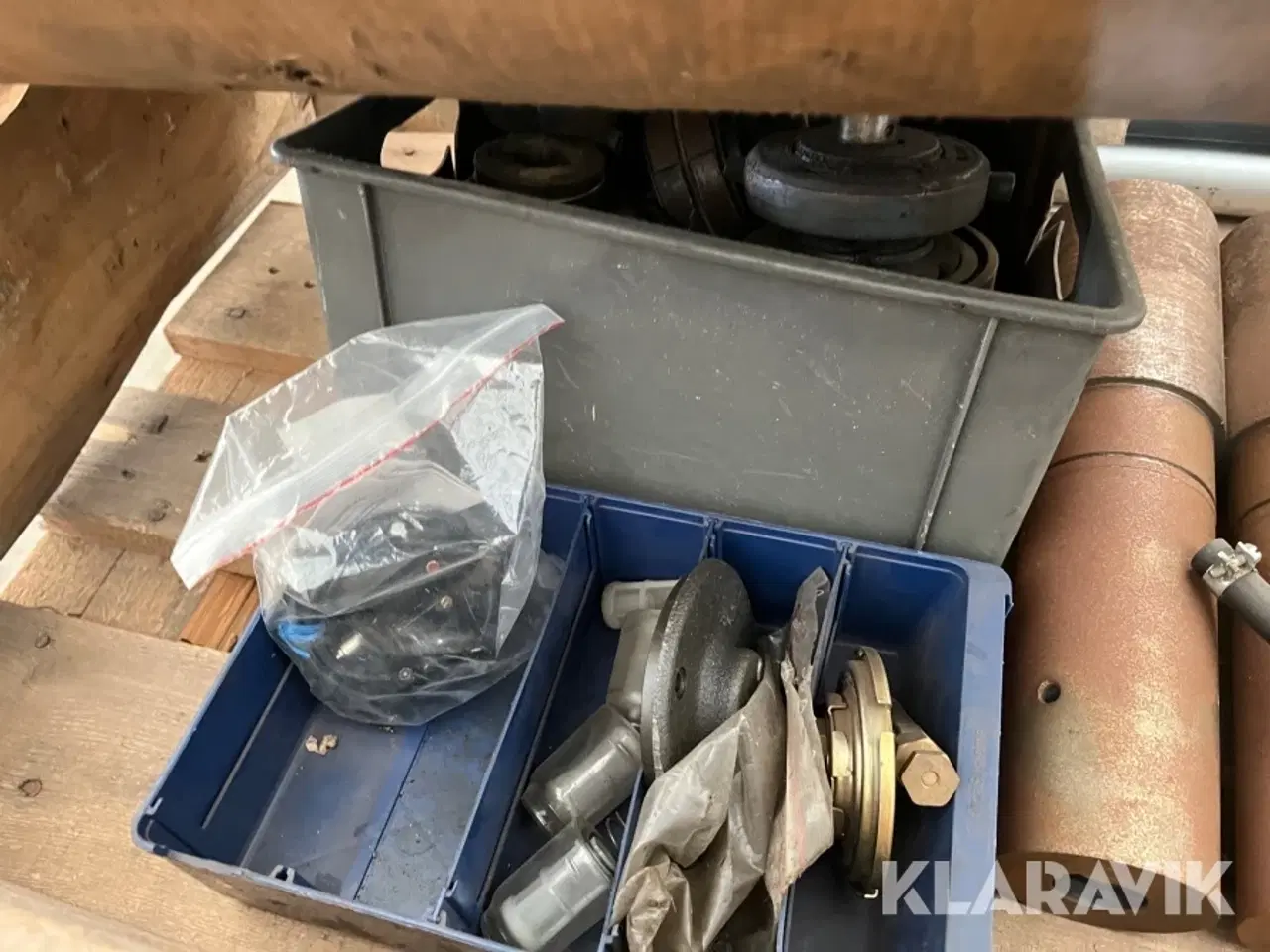 Billede 5 - Dele til asfalt/vejmarkering Wagner/koni