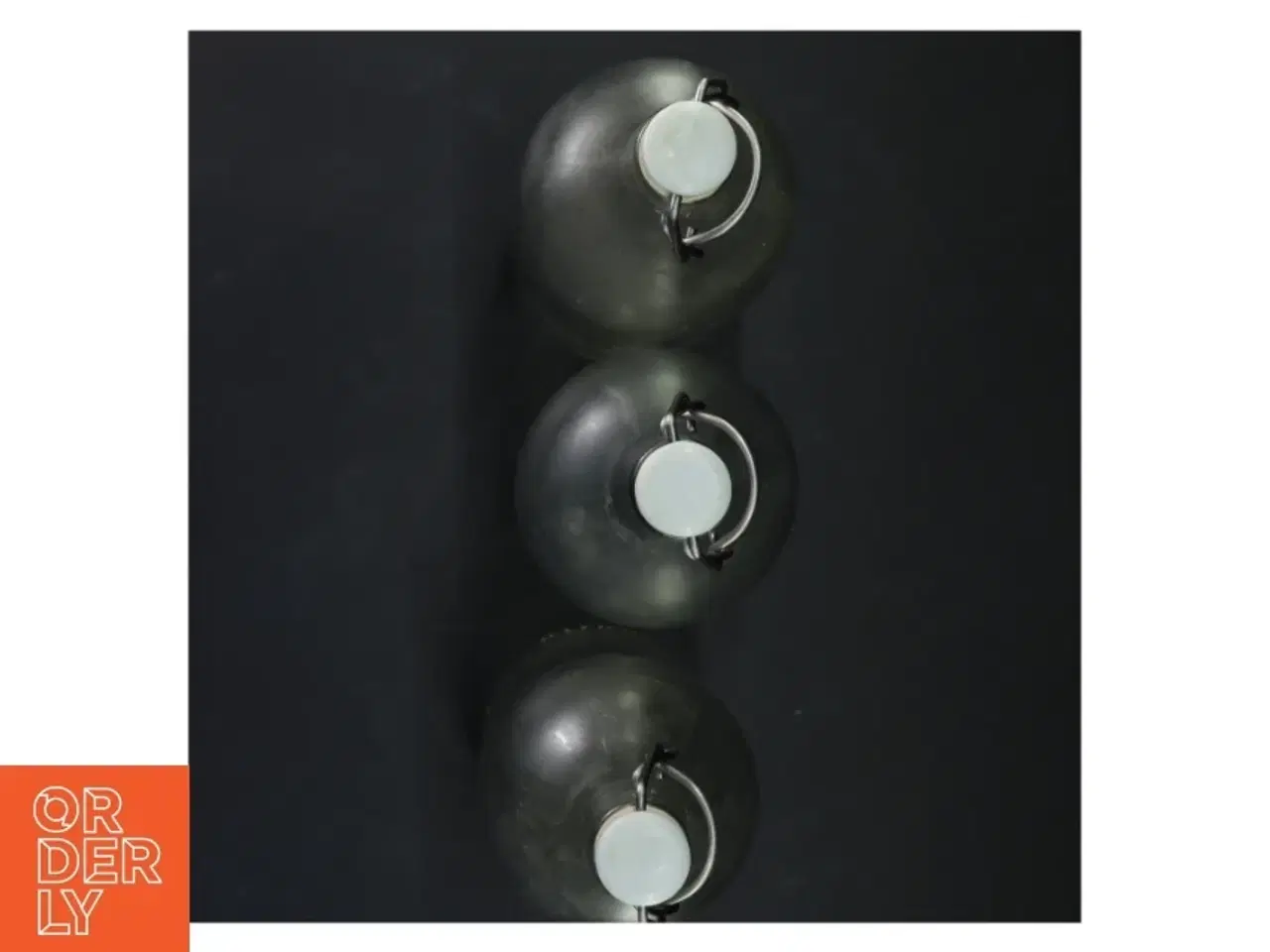 Billede 2 - Glasflasker med patentlåg fra IKEA (str. 28x9 cm)