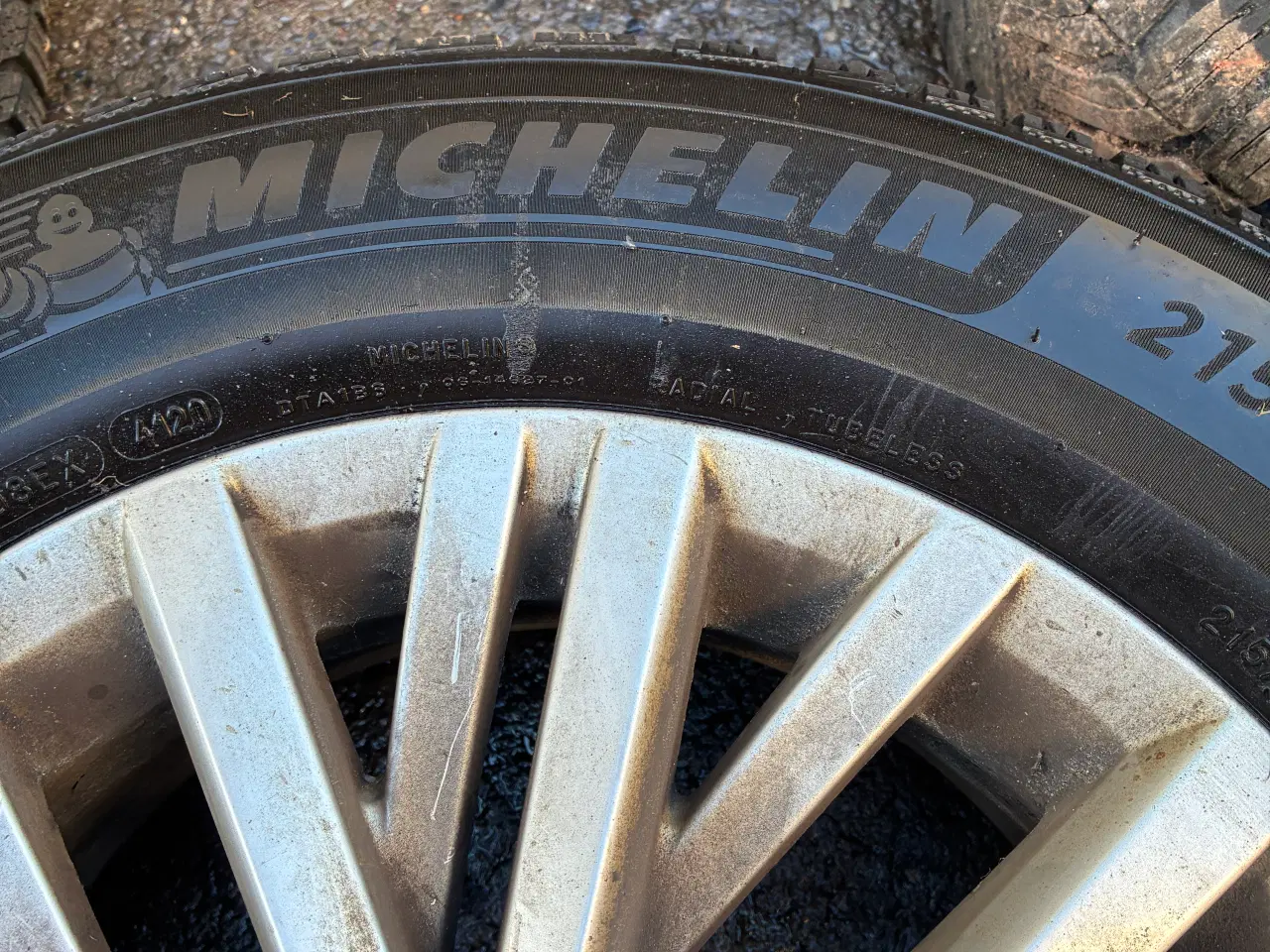 Billede 2 - Audi A4 vinter hjulsæt på originale fælge