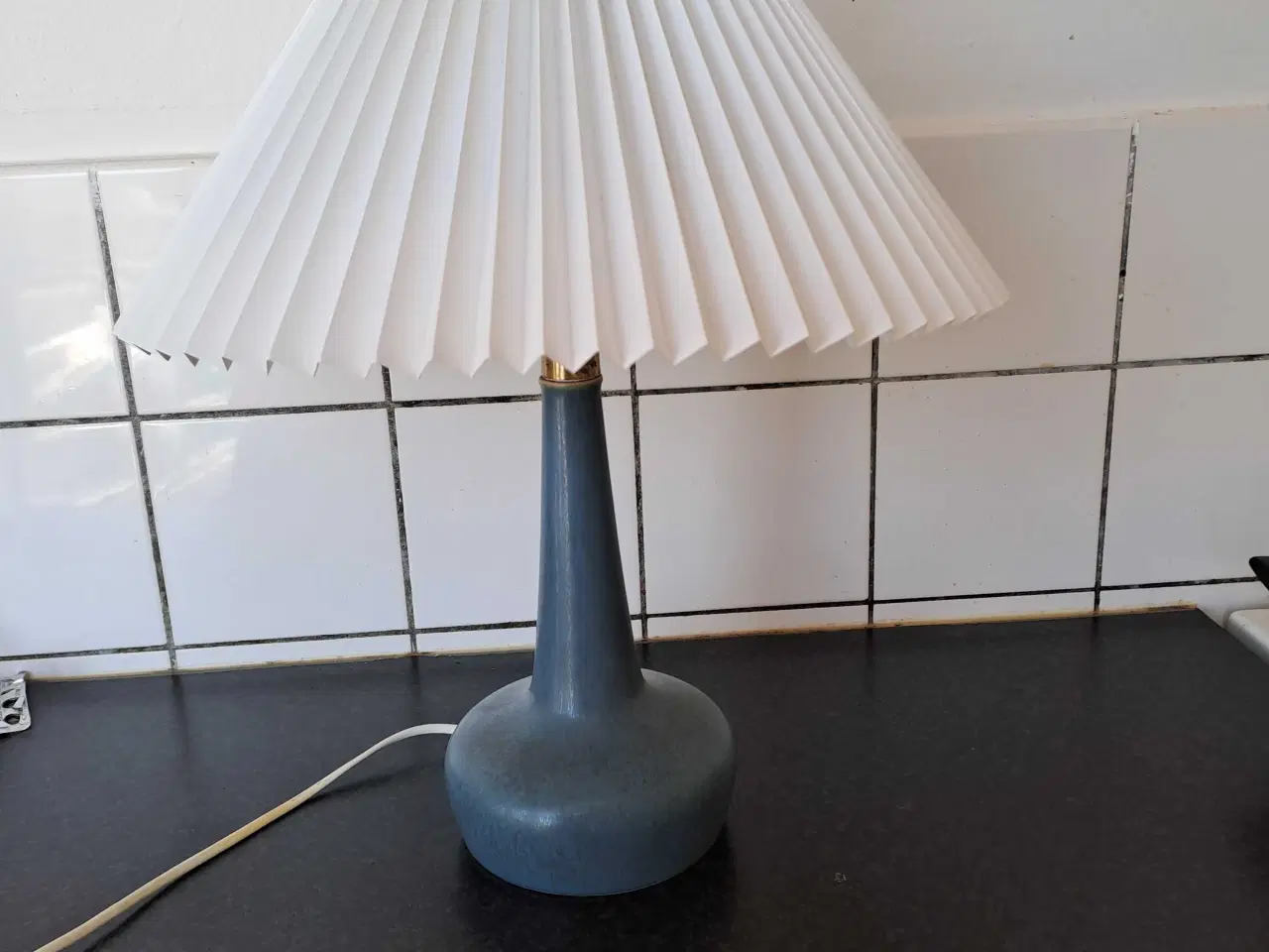 Billede 1 - Le klint lampe. Lavet hos Palshus 
