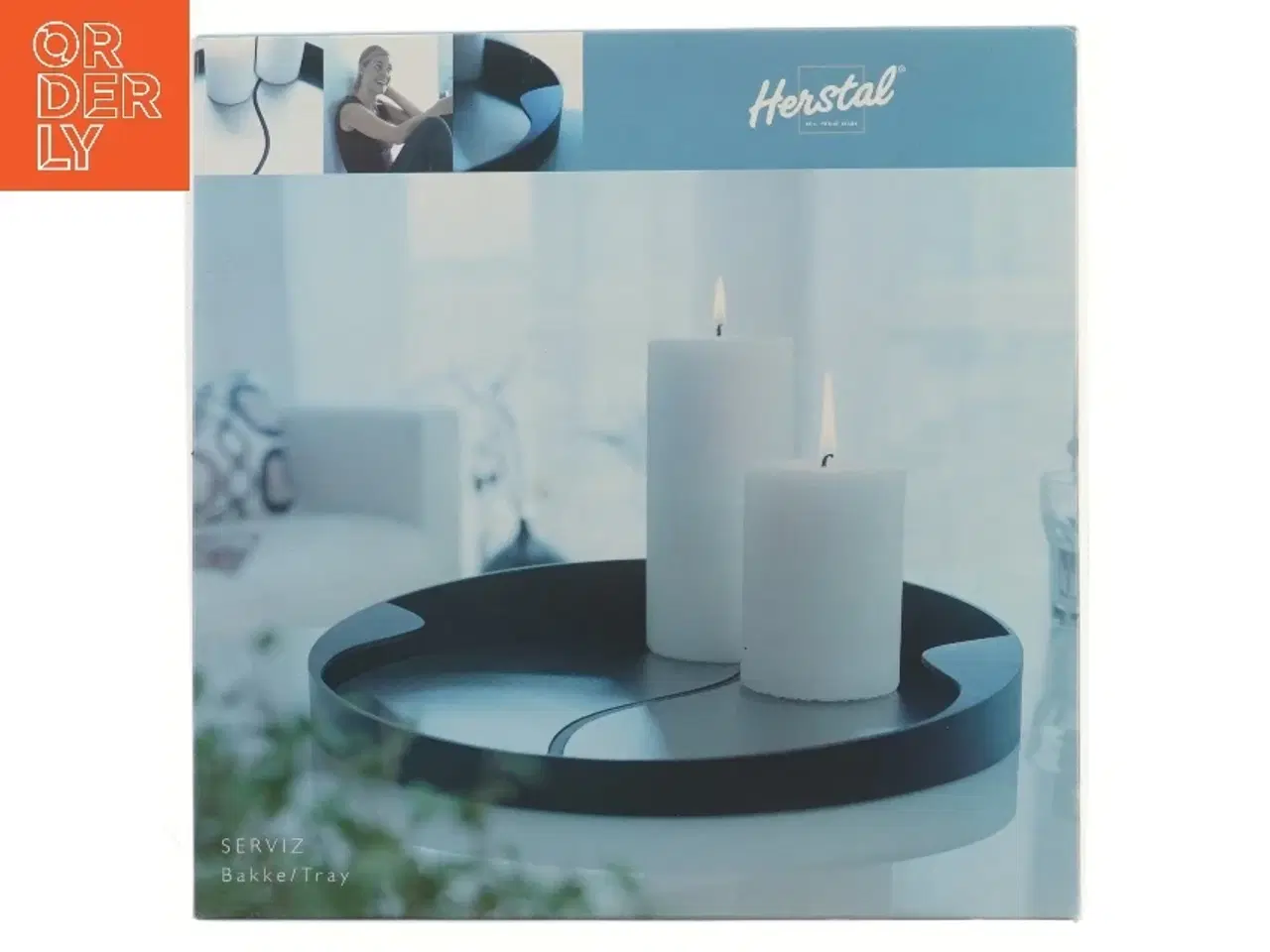 Billede 2 - Herstal Serviz bakke fra Herstal (str. Ø 30 cm)