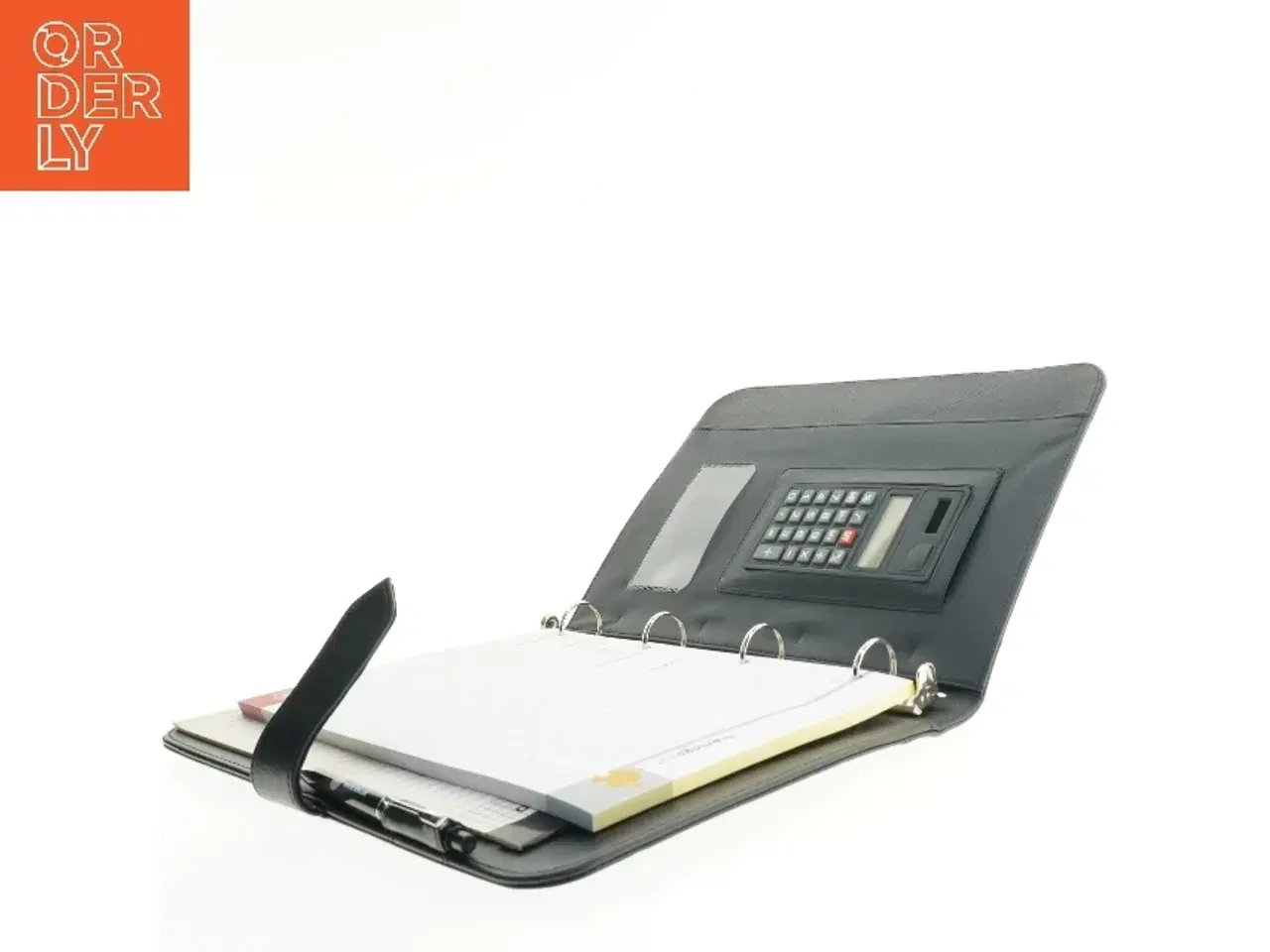 Billede 2 - ringbind med lommeregner fra Dbu (str. 26 x 35 cm)