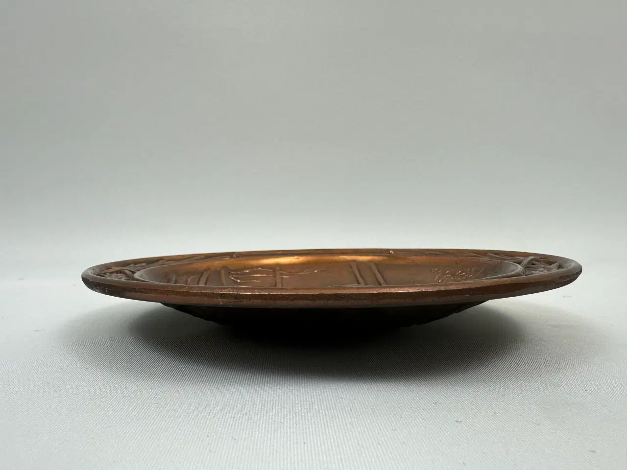 Billede 2 - Vintage bronze platte 'Mors dag 1971'