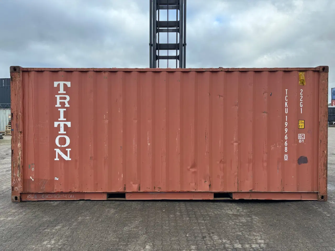 Billede 3 - 20 fods Container - ID: TCKU 199668-0