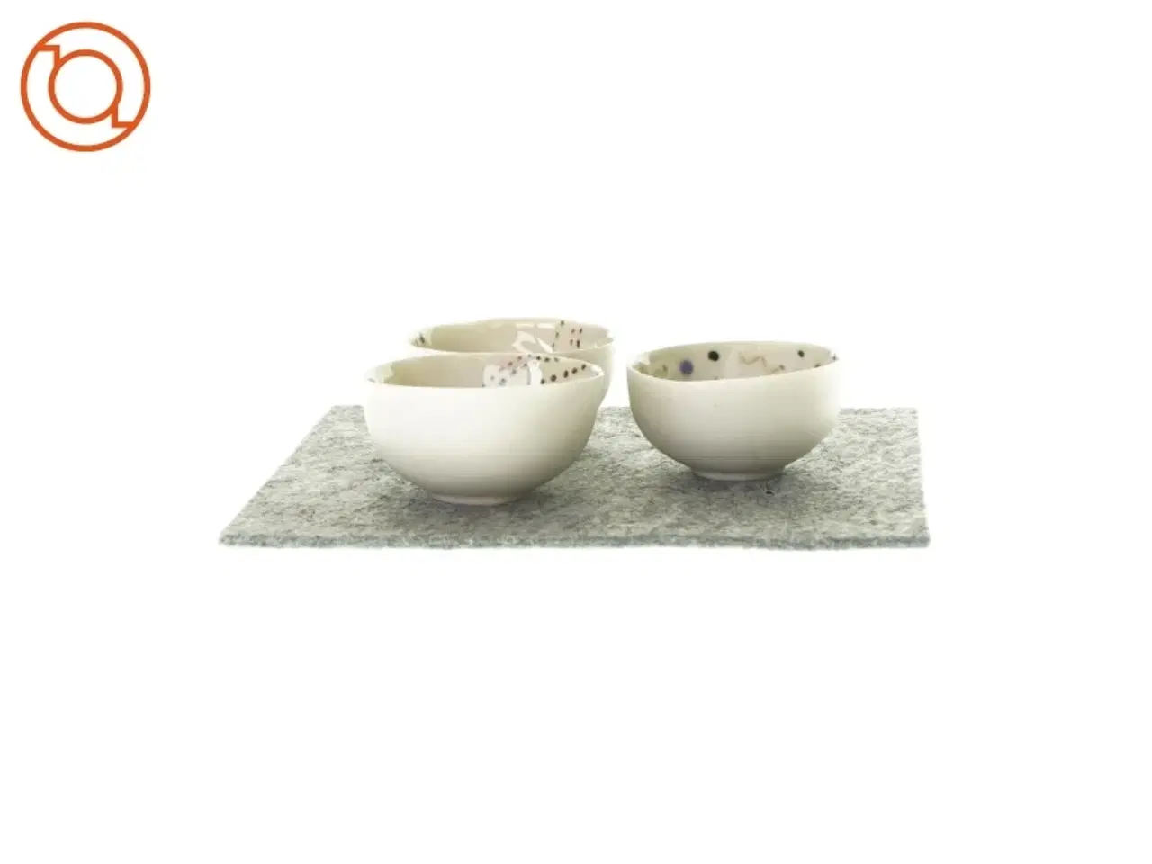 Billede 2 - Skåle (3 styks) forskellige farver