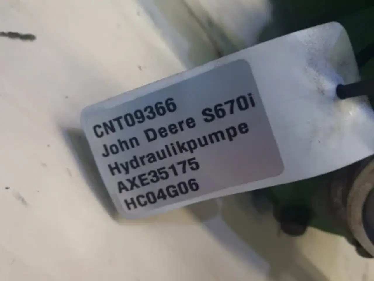 Billede 13 - John Deere S670 Hydraulikpumpe AXE35175